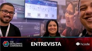 Entrevista com Glaucia Lemos e Rogério Rodrigues da Microsoft no TDC  São Paulo - 2022