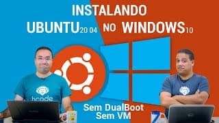 Capa WSL 2 - Instalando Ubuntu 20.04 no Windows 10 com Windows Subsystem for Linux