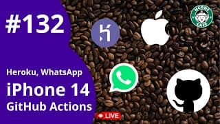 iPhone 14, Fim do Heroku Free, GitHub Actions e mais notícias no Hcode Café ☕ #132