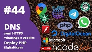 DSN sem HTTPS, Hcode Lab, WhatsApp e DigitalOcean no Hcode Café ☕ #44